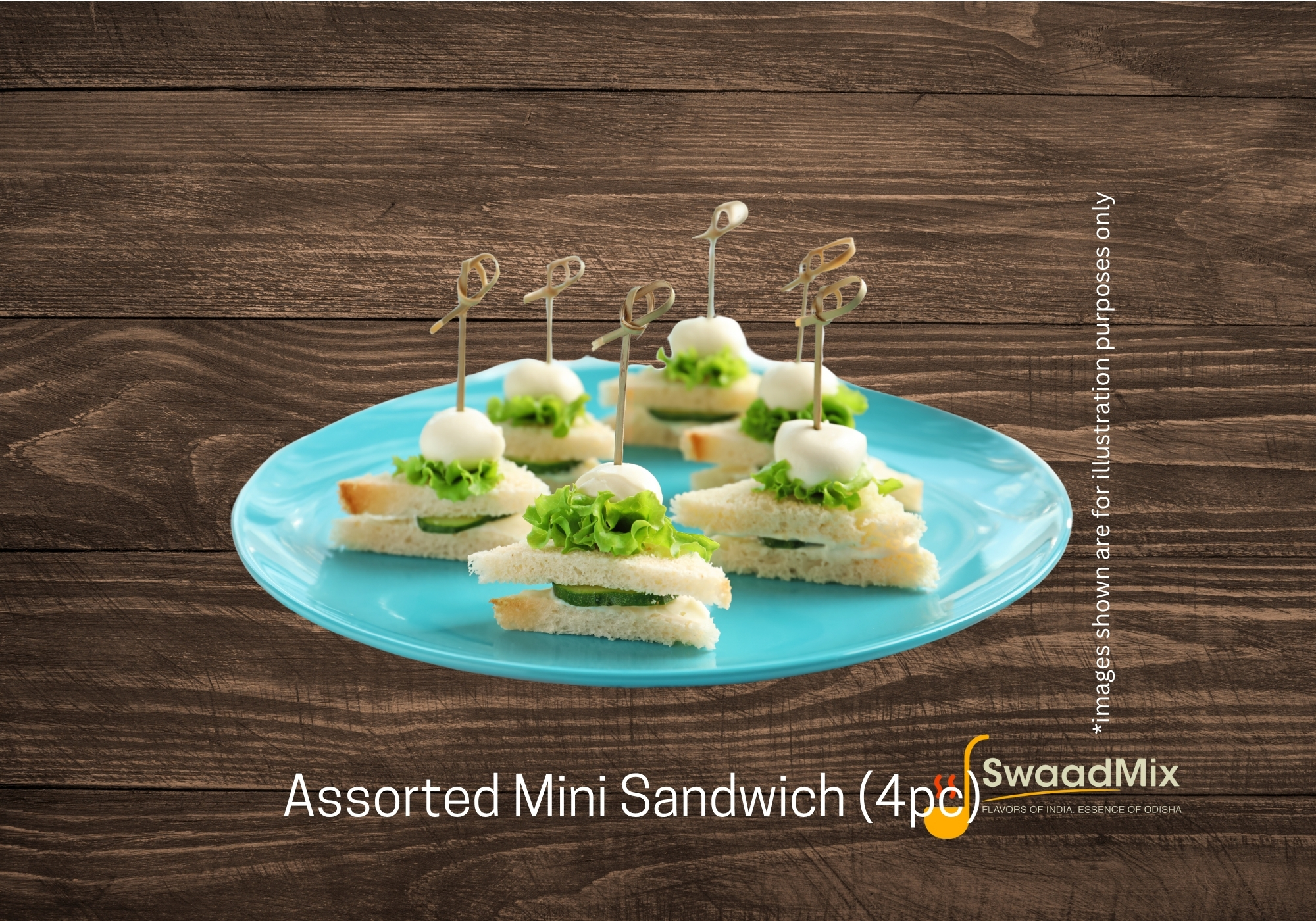 Assorted Mini Sandwich (4pc)